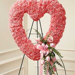 Pink Open Heart